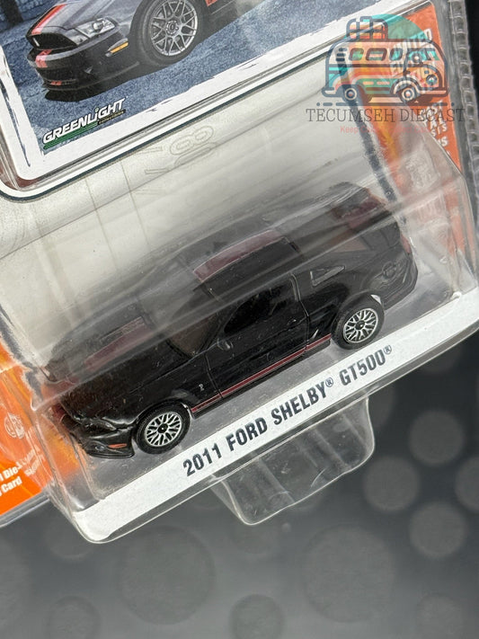 2011 Ford Shelby GT500 with Trading Card