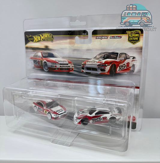 Clam Shells for Hot Wheels Car Culture 2-Packs