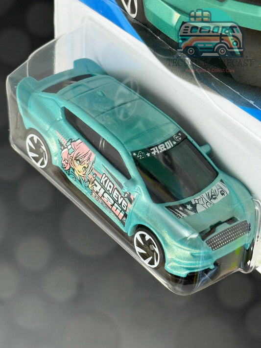 Kia EV6 personnalisée (2e couleur - Vert)