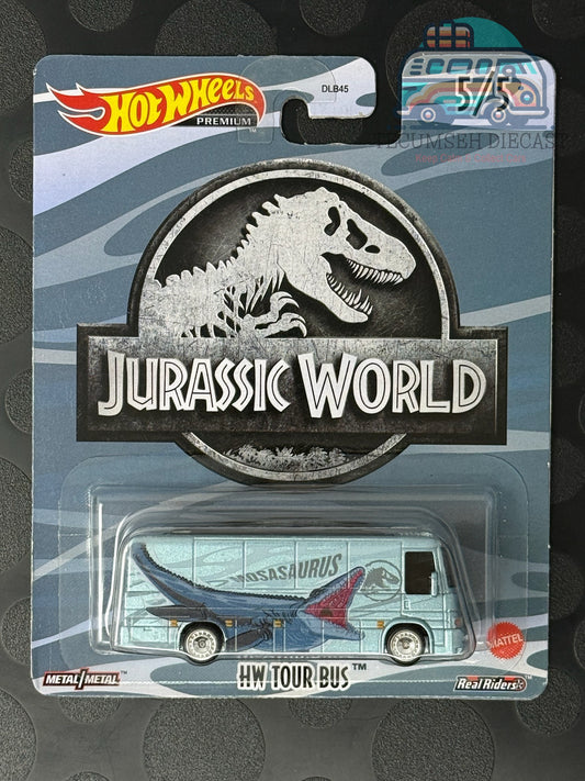 HW Tour Bus ft Mosasaurus (Jurassic World 5/5)