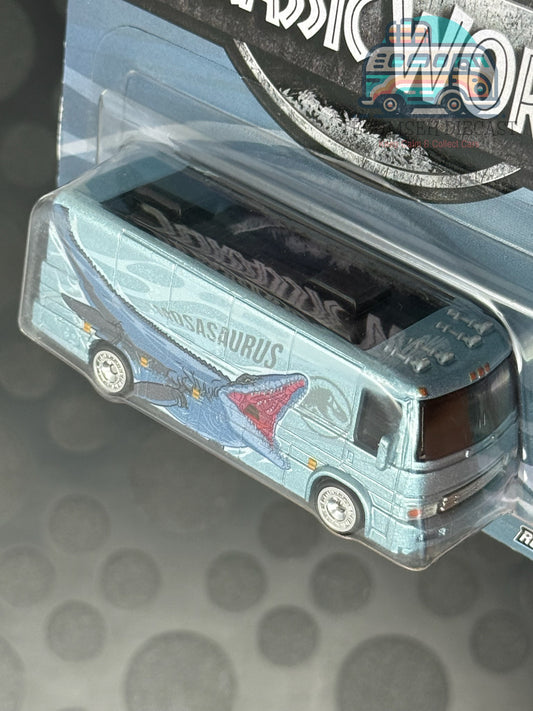 HW Tour Bus ft Mosasaurus (Jurassic World 5/5)