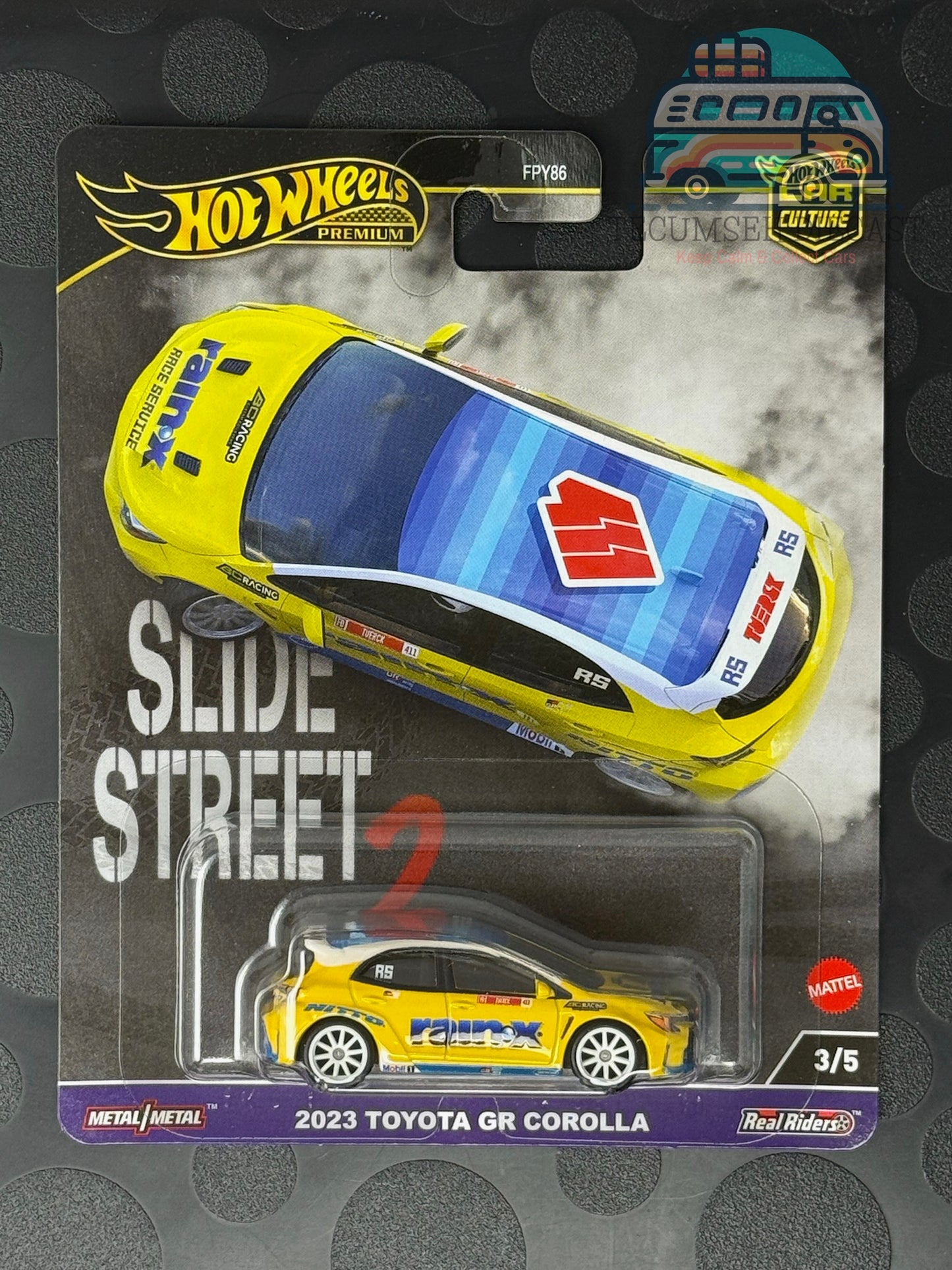 Car Culture Slide Street 2 - Lot de 5