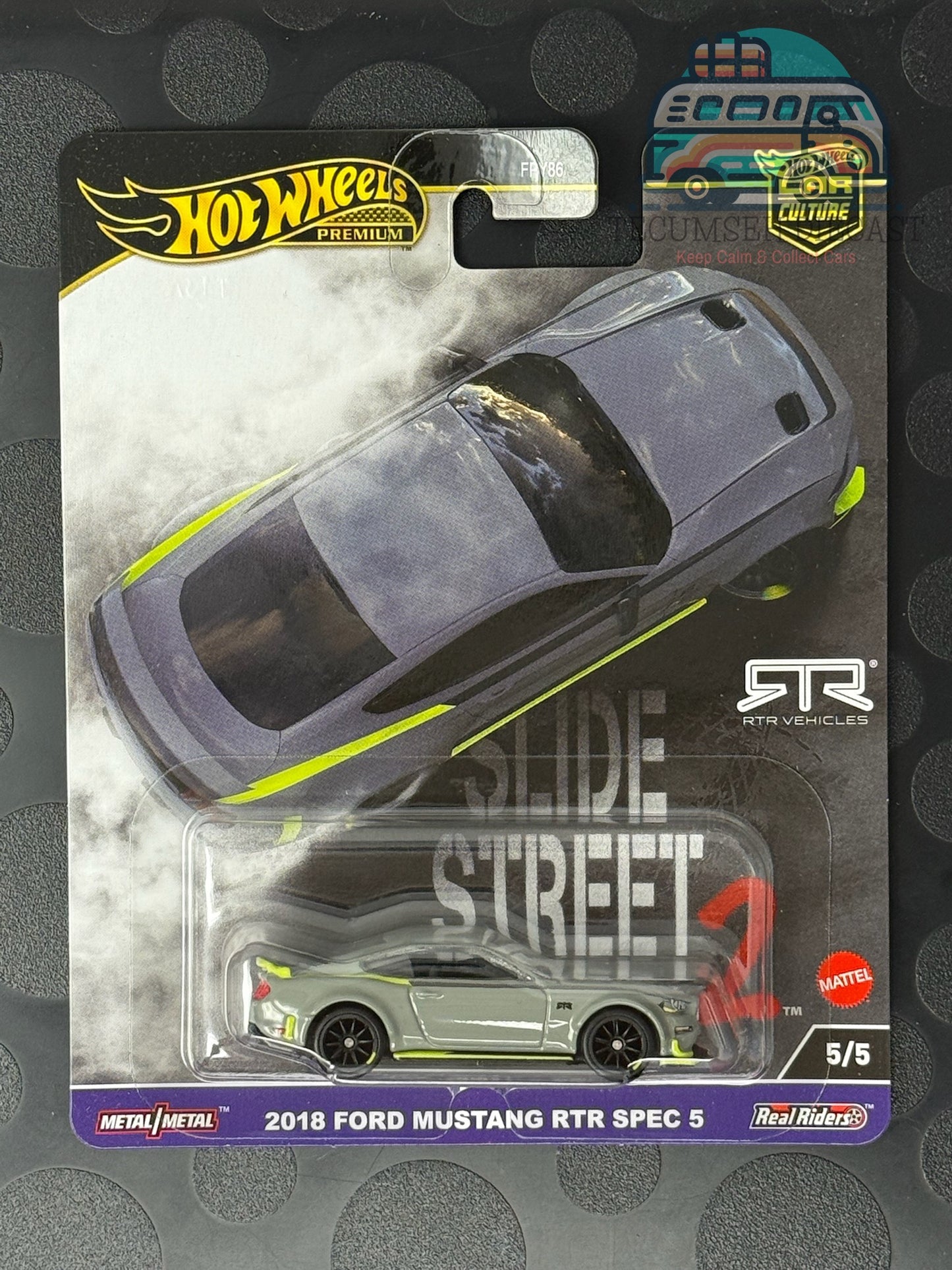 Car Culture Slide Street 2 - Lot de 5