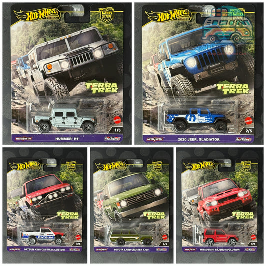 Car Culture Terra Trek - Set of 5
