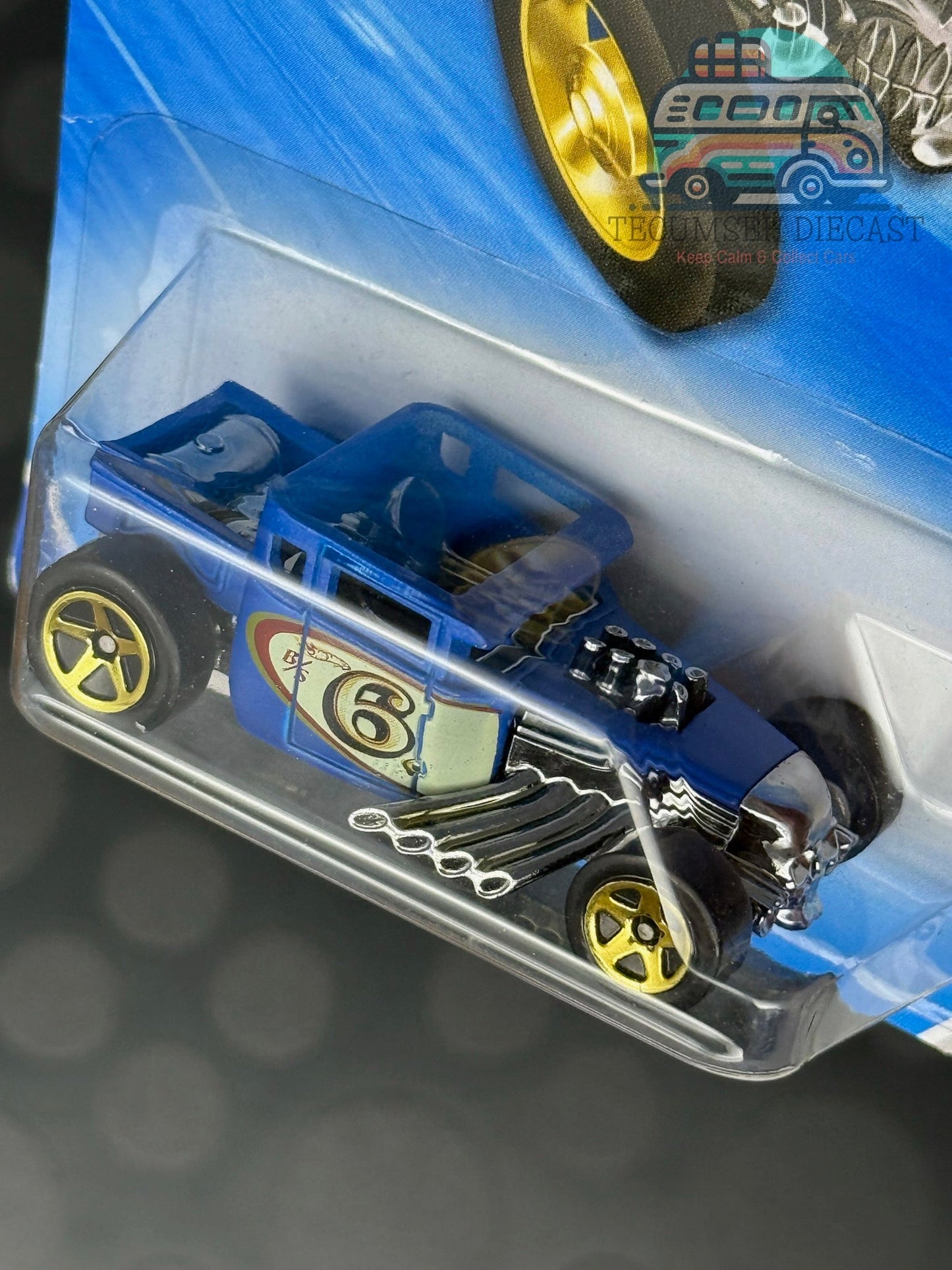 Shaker à os (bleu)