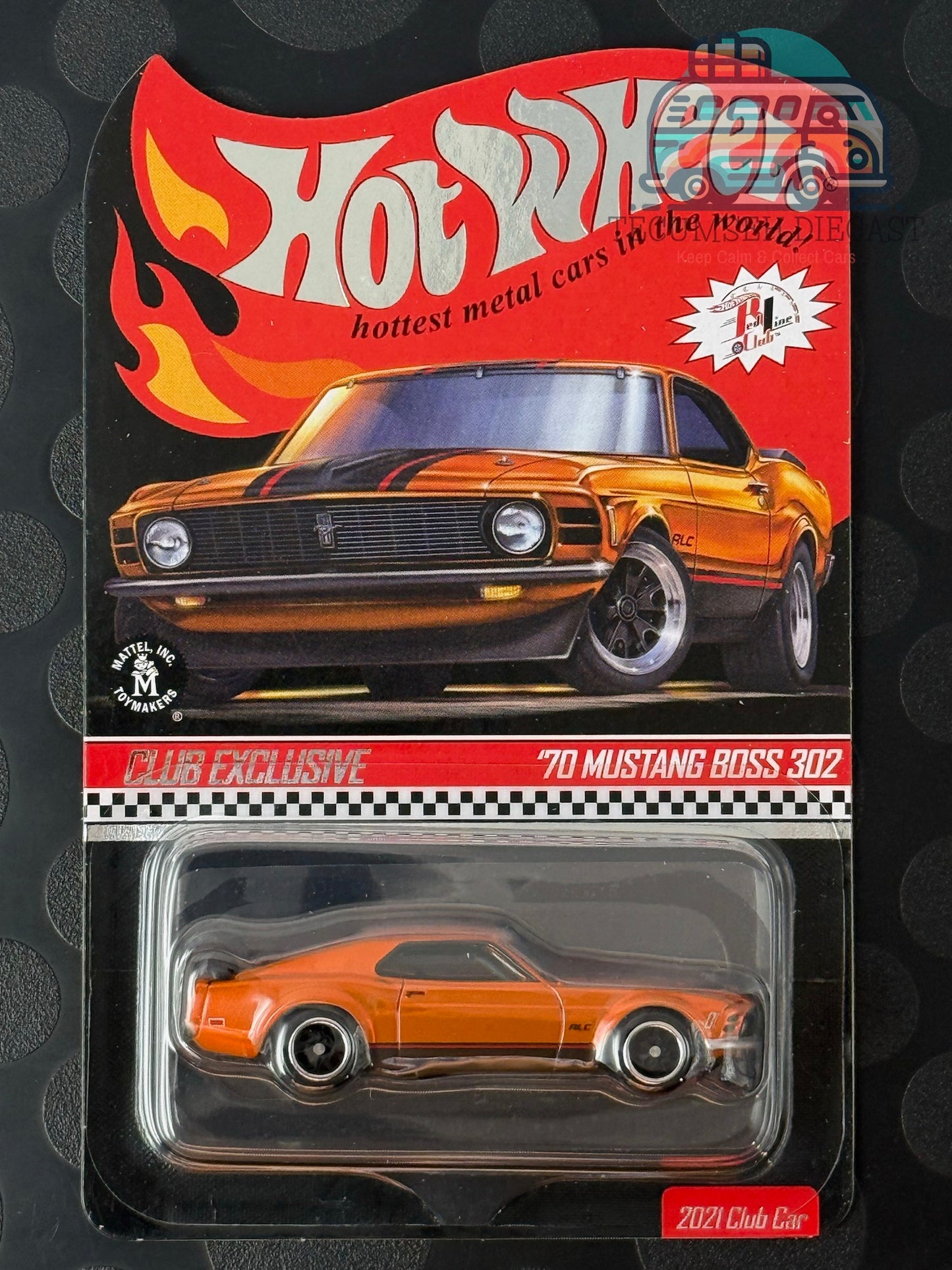 Mustang Boss 302 '70 (kit de voiture d'adhésion)