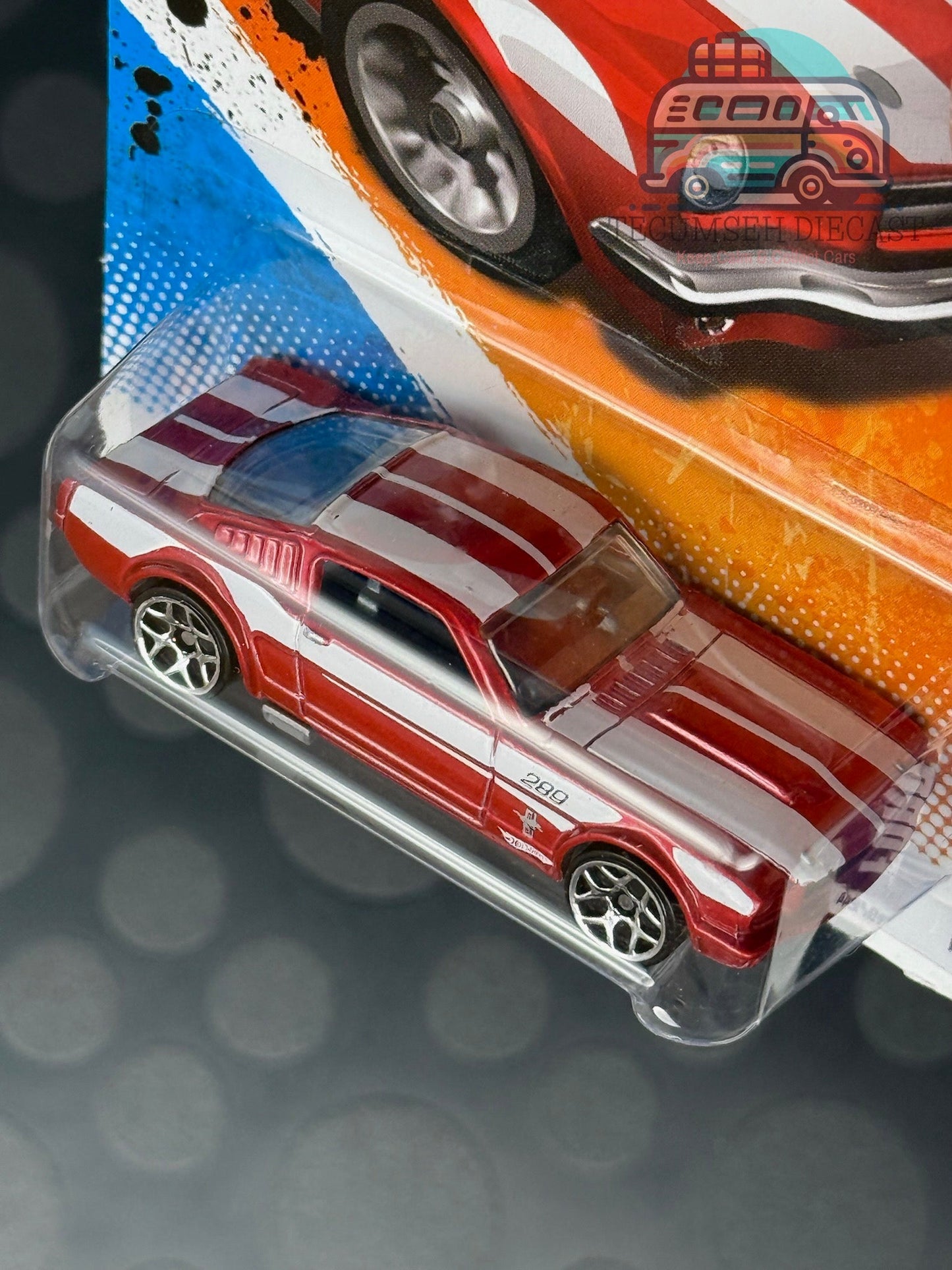 Ford Mustang Fastback (Rouge)