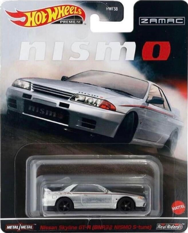 ホットウィール 日産スカイラインGT-R BNR32 ニスモ S-tune Nissan Skyline GT-R (BNR32 Nismo S-Tune) [ZAMAC] (Japan Excl