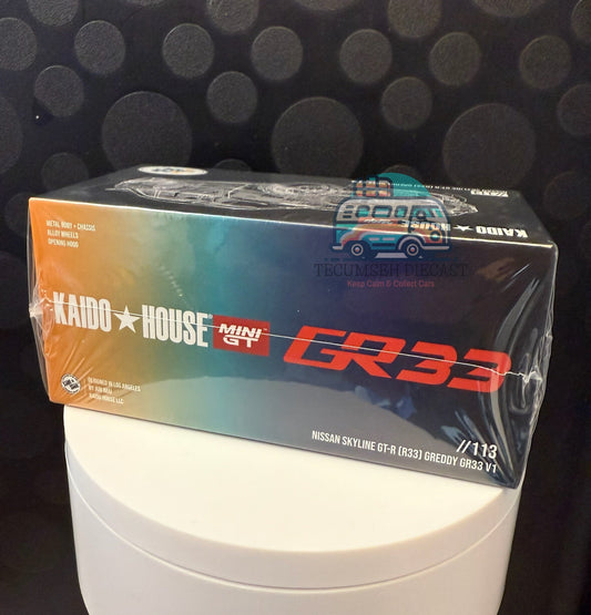 NIssan Skyline GT-R (R33) "GReddy GR33 V1" (White)