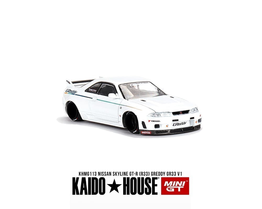 NIssan Skyline GT-R (R33) "GReddy GR33 V1" (White)