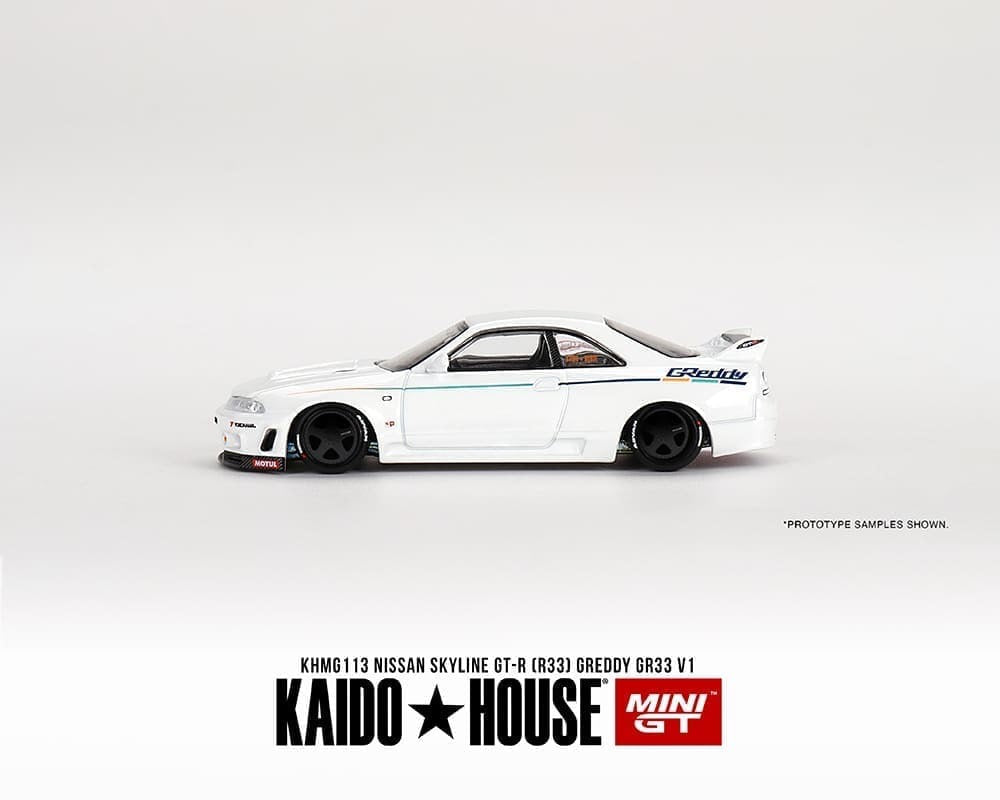 NIssan Skyline GT-R (R33) "GReddy GR33 V1" (White)