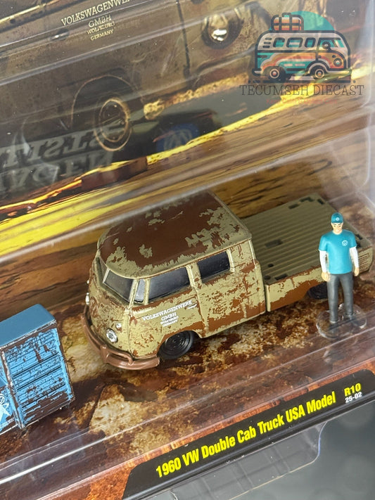 1960 VW Double Cab Truck USA Model (Diorama)