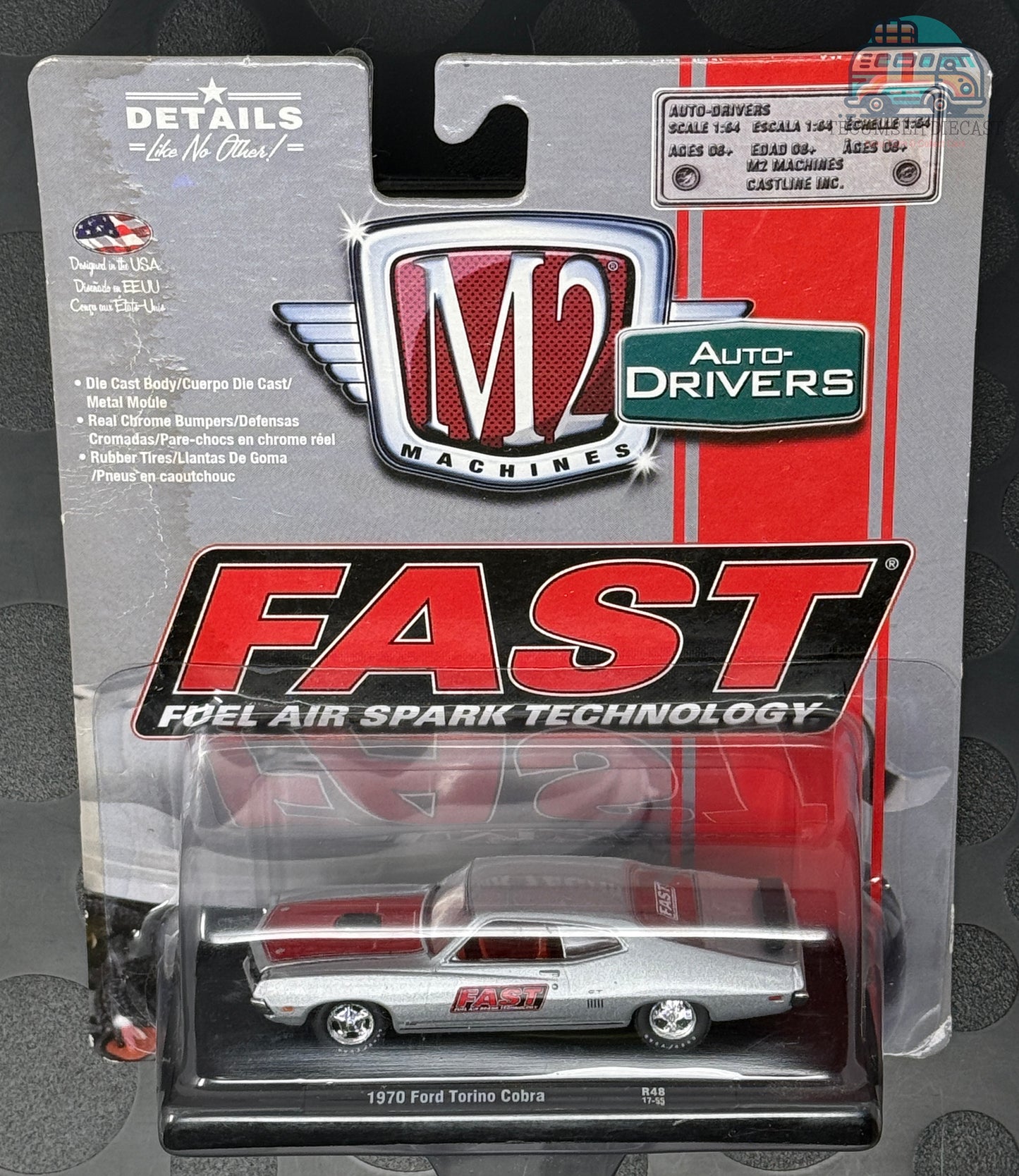 Ford Torino Cobra 1970 (technologie d'allumage rapide du carburant et de l'air)