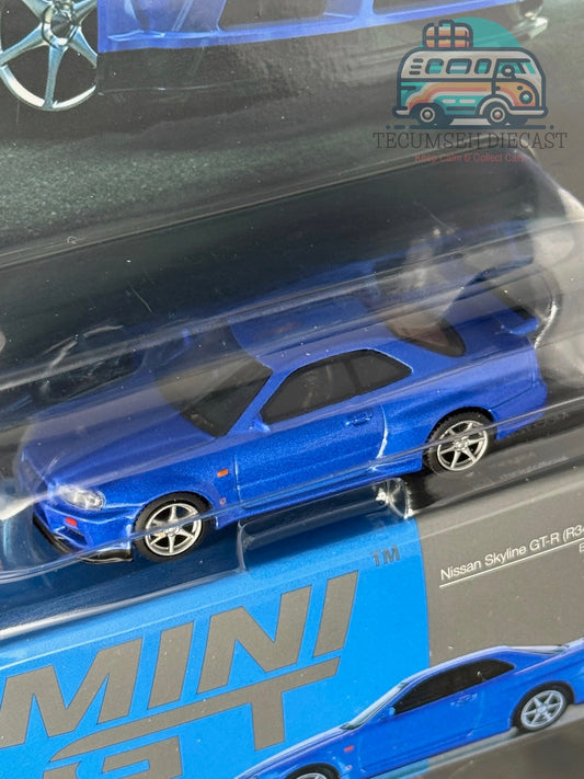 Nissan Skyline GT-R (R34) V-Spec - Bayside Blue