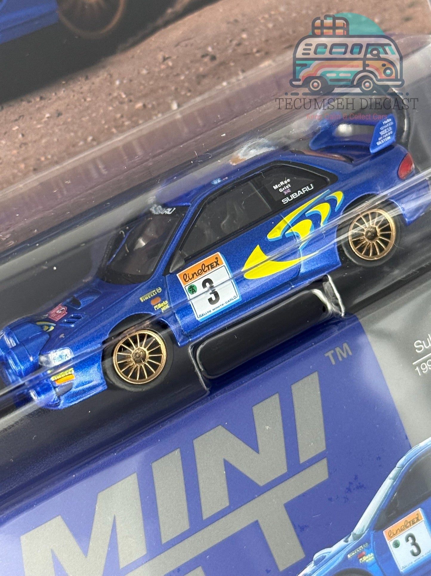 Subaru Impreza WRC98 n° 3 / Rallye Monte-Carlo 1998, 3e place (conduite à gauche)