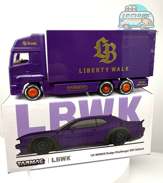 LB-Works Dodge Challenger SRT Hellcat with Truck