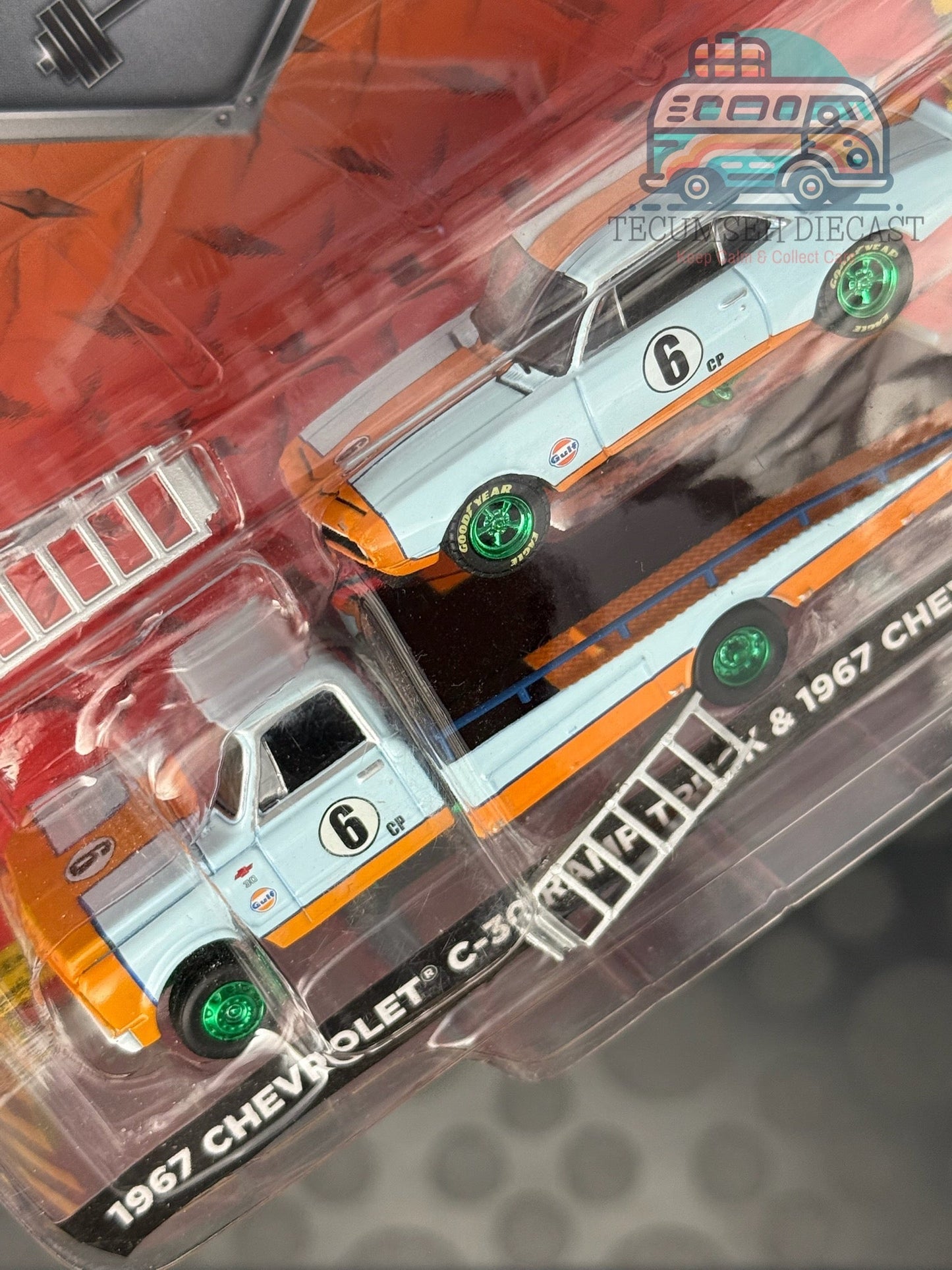 1967 Chevrolet C-30 Ramp Truck & 1967 Chevrolet Camaro [GREENIE]