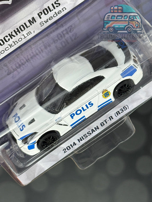 2014 Nissan GT-R (R35_ - Stockham Polis, Sweden