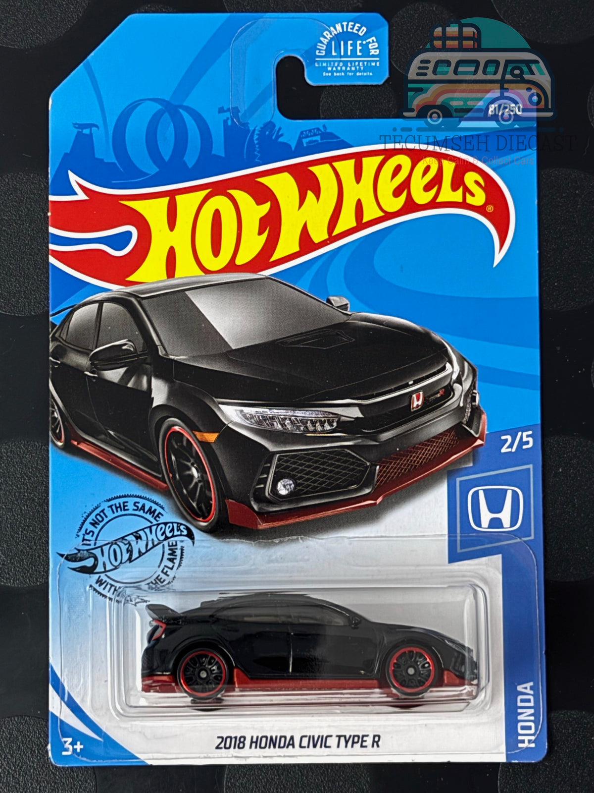 Honda Civic Type R 2018 (1re couleur - Noir)