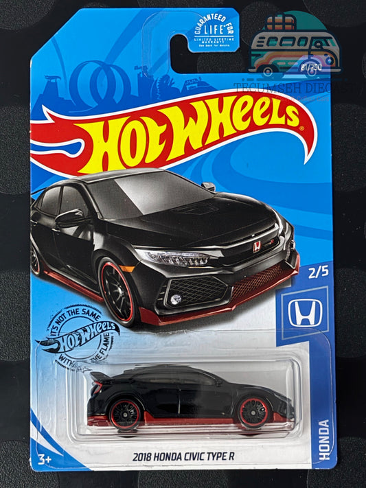 Honda Civic Type R 2018 (1re couleur - Noir)