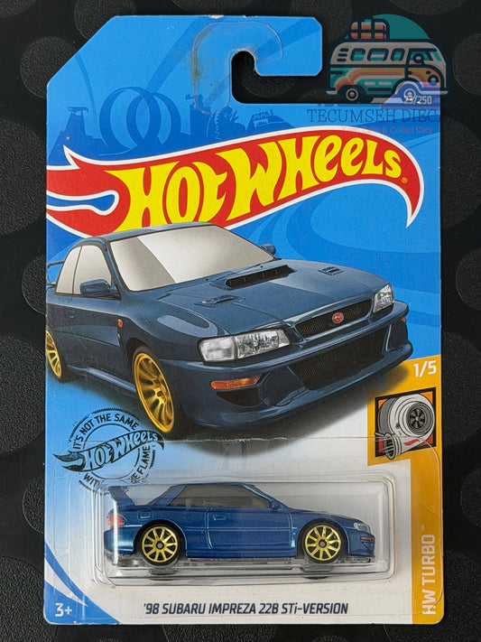 Subaru Impreza 22B STi de 1998 (1re couleur - Bleue)