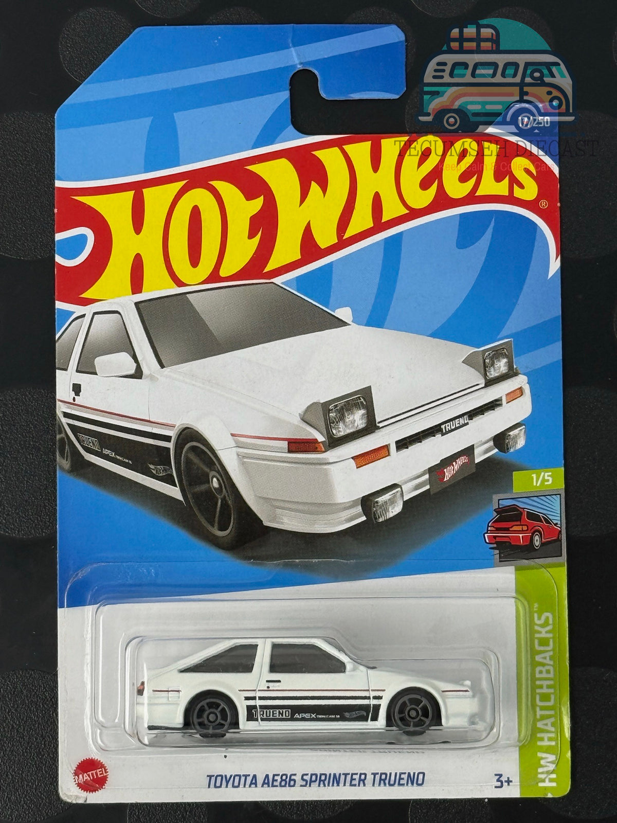 Toyota AE86 Sprinter Trueno (1st colour - White)