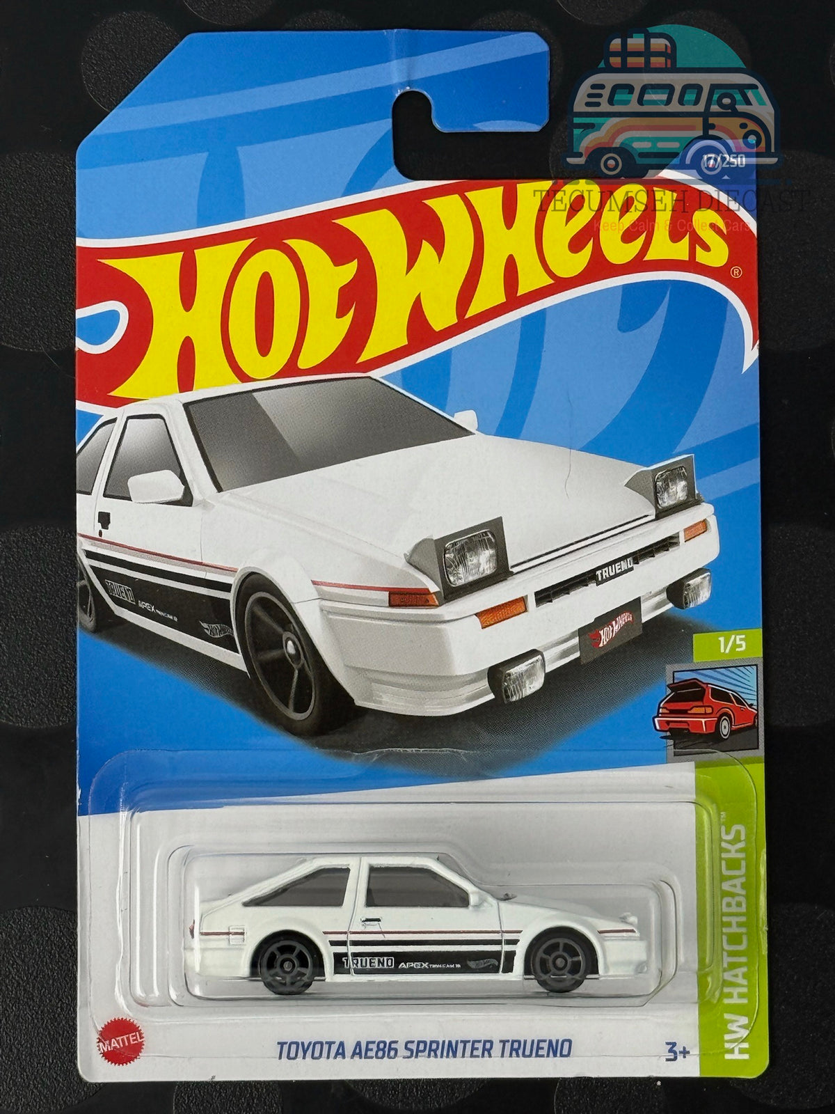 Toyota AE86 Sprinter Trueno (1st colour - White)