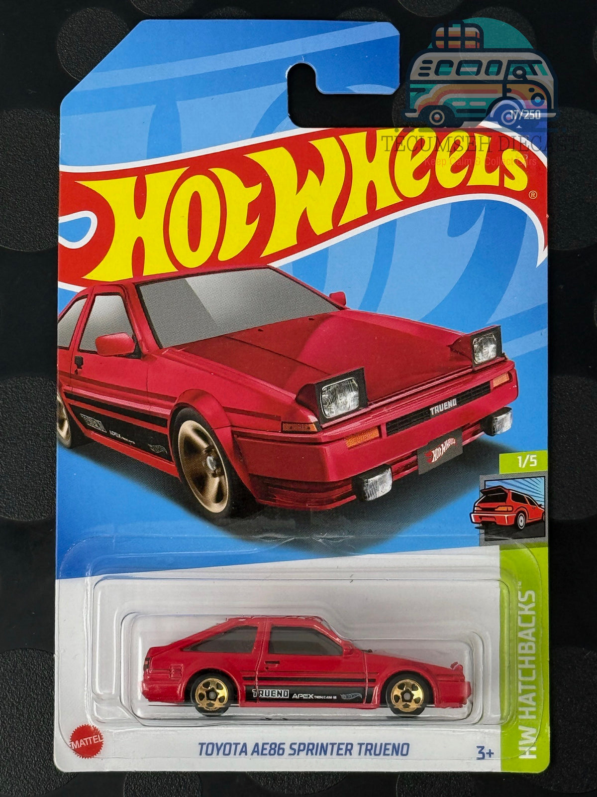 AE86 Sprinter Trueno (2e couleur - Rouge)