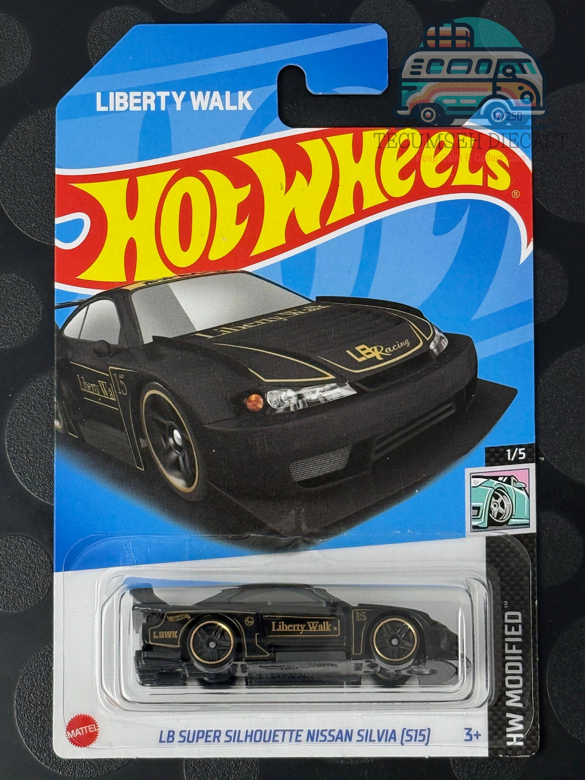 LB Super Silhouette Nissan Silvia [S15] (1st colour - Black)