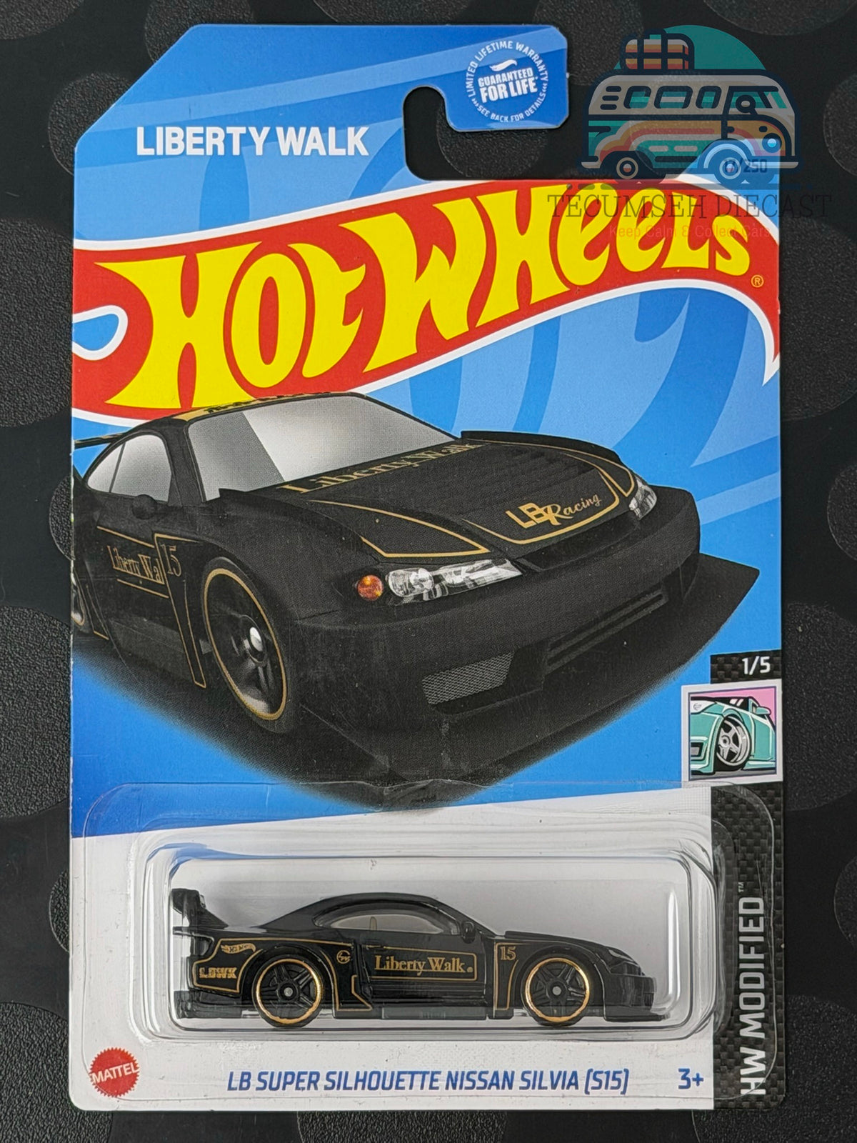 LB Super Silhouette Nissan Silvia [S15] (1st colour - Black)