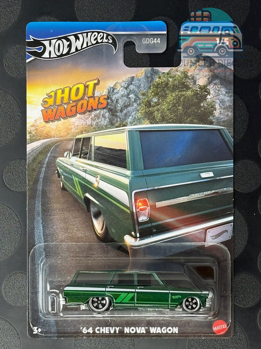 Hot Wagons Series - Set of 5