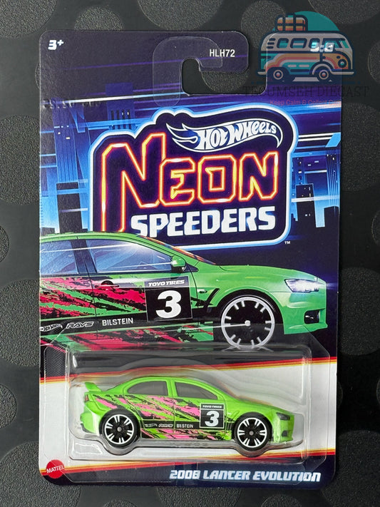 Lancer Evolution 2008 (Neon Speeders Série 3/8)