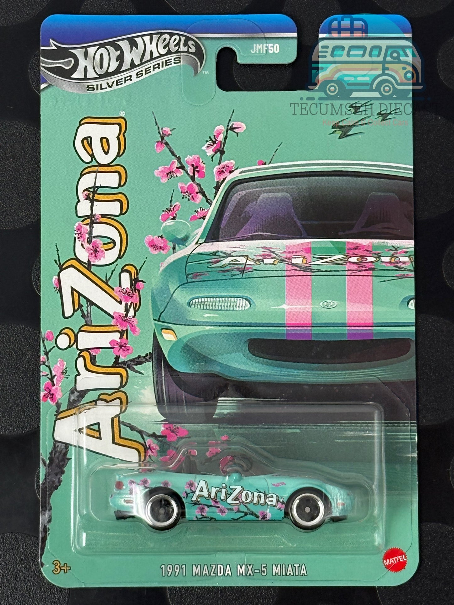 Mazda MX-5 Miata 1991 (édition spéciale 7-Eleven) avec thé vert AriZona