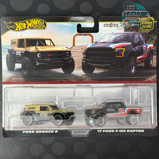 Ford Bronco R et Ford F-150 Raptor 2017