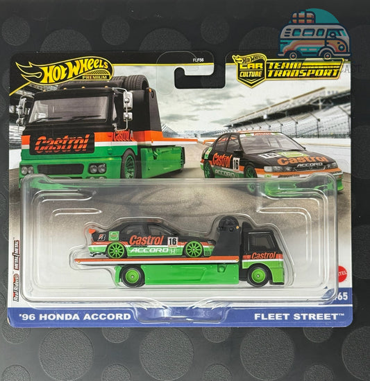 Honda Accord et Fleet Street (Castrol) de 1996