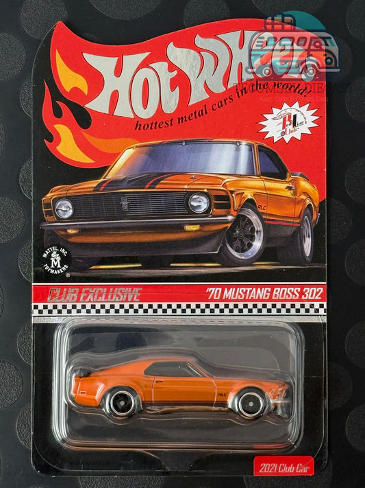 Mustang Boss 302 '70 (kit de voiture d'adhésion)