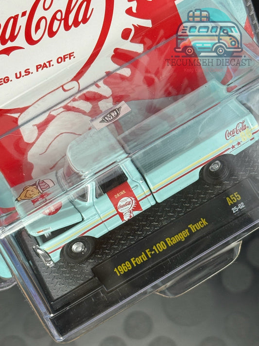1969 Ford F-100 Ranger Truck ft Coca-Cola