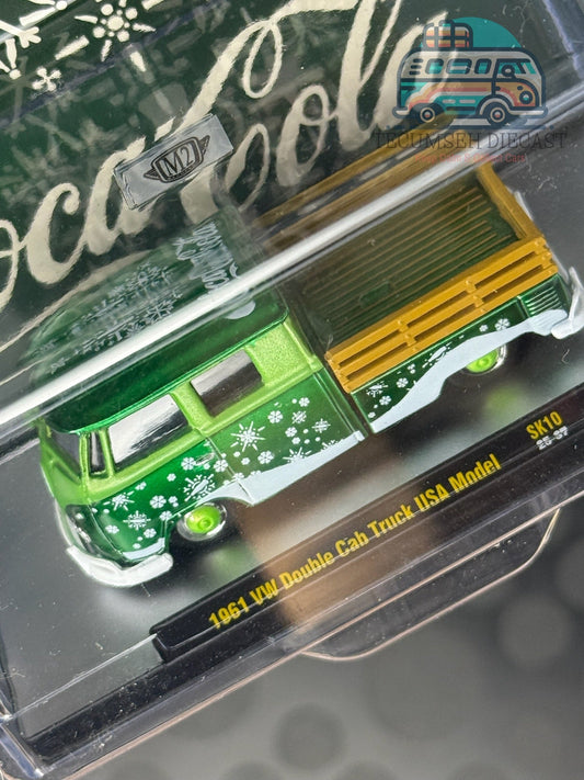 1961 VW Double Cab Truck USA Model ft Coca-Cola Christmas