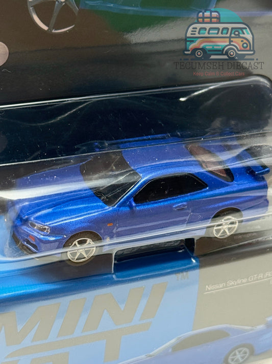 Nissan Skyline GT-R (R34) V-Spec - Bleu Bayside