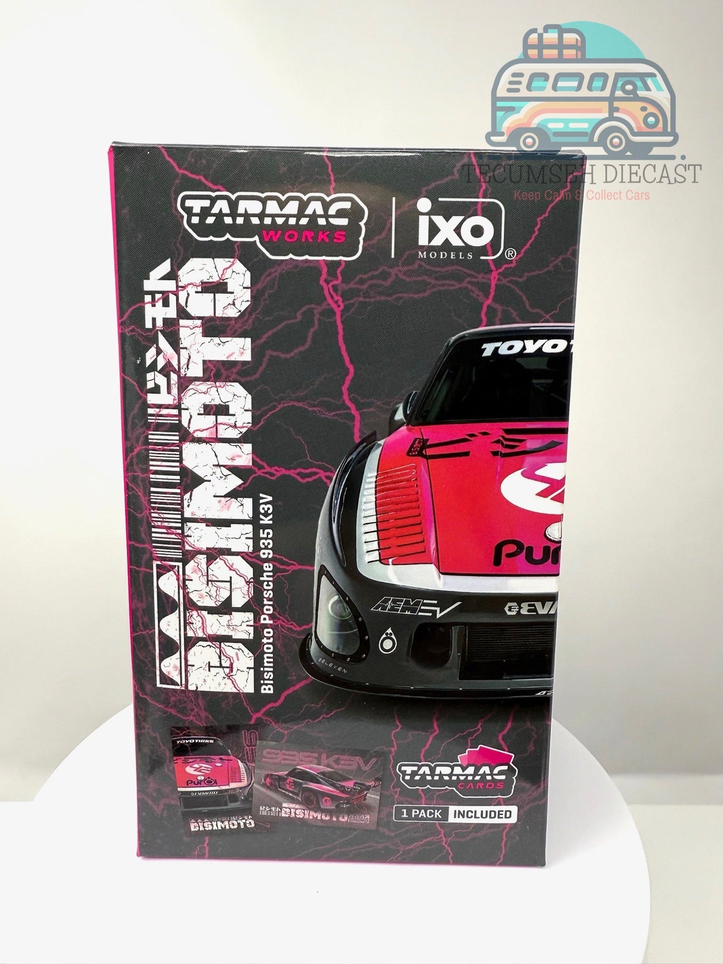 Bisimoto Porsche 935 K3V with Trading Cards - IXO Models Collab